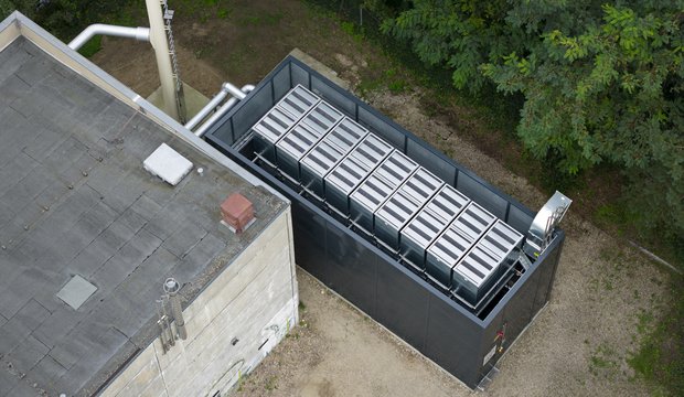 Vorschau von Heizhaus in Erkner auf Großwärmepumpen umgestellt