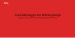 Einschätzungen zur Wärmepumpe