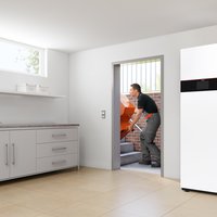 Wärmepumpen mit Personen