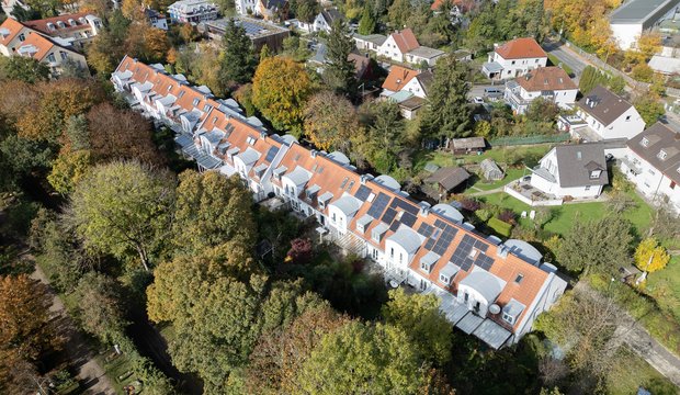 Vorschau von Privates kaltes Nahwärmenetz für 15 Reihenhäuser in München